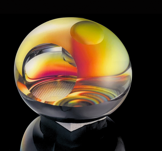 Spektrocyklus - umelecká tlač na akrylátové sklo