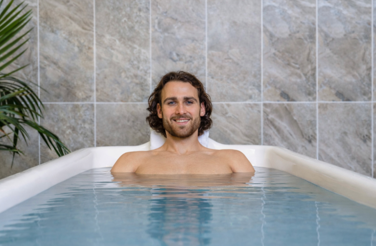 Kąpiel mineralna w wannie