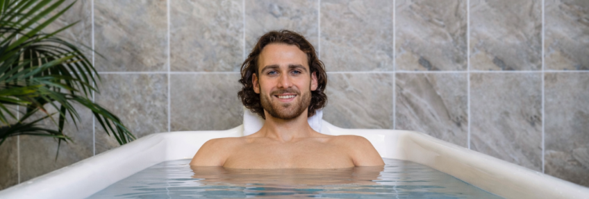 Kąpiel mineralna w wannie