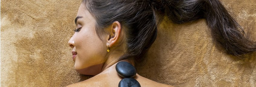 Lava stone massage