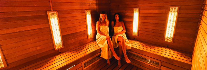 Fínska sauna a infrasauna
