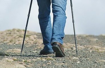 Nordic walking: Nordic walking improves your health and condition