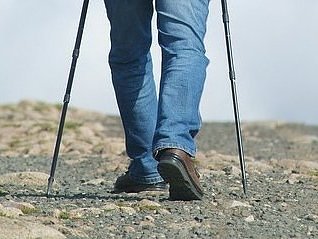 Nordic walking: Nordic walking improves your health and condition