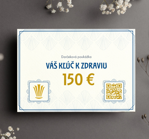 Darčeková poukážka v hodnote 150€